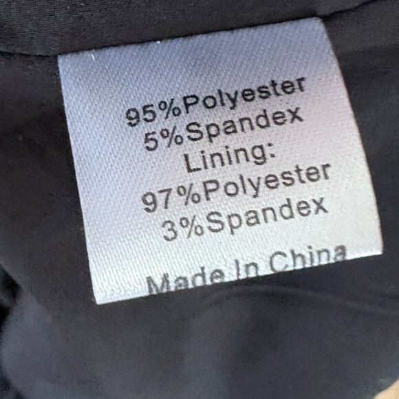 Tuckernuck Suede Clifton Dress in black size XL faux suede mini stand collar - Picture 11 of 11